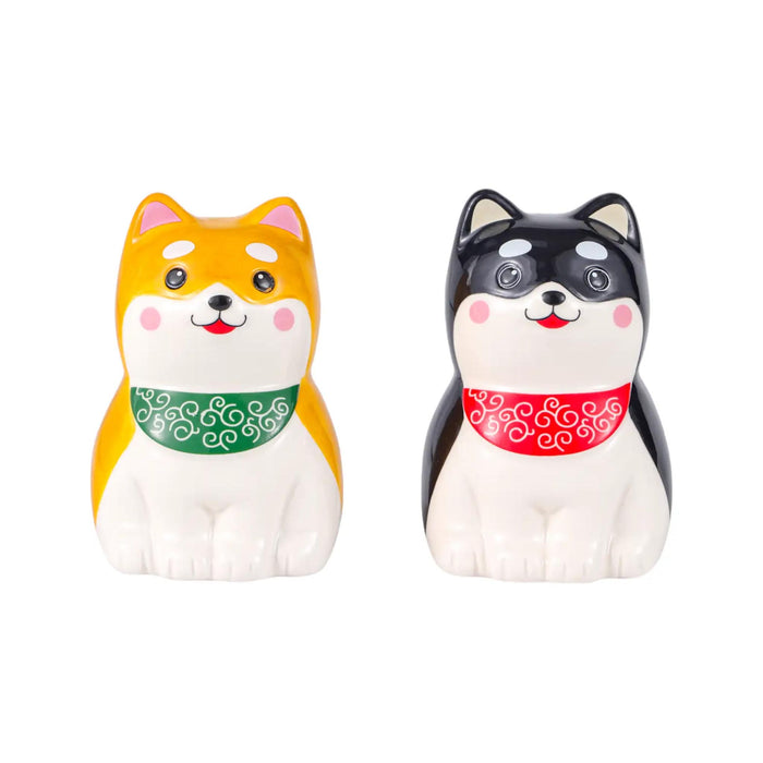 Shiba Inu Salt & Pepper Shaker Set