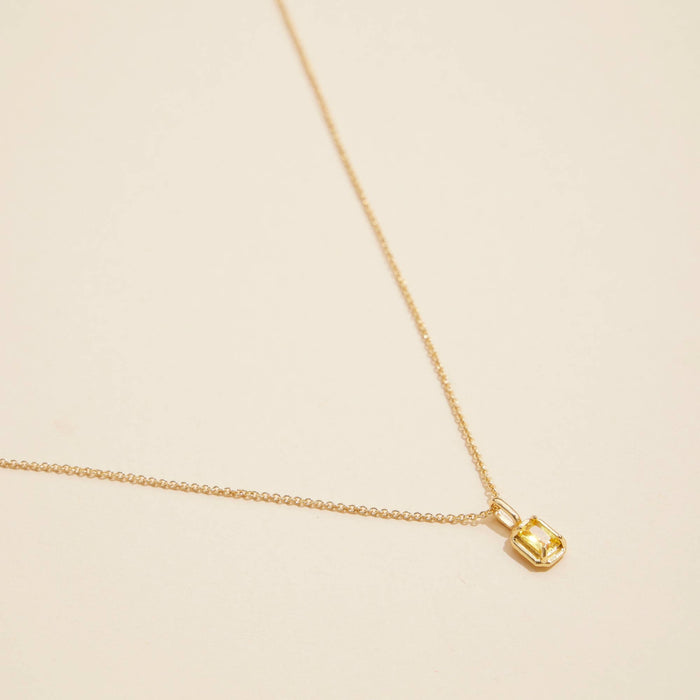 Shine Away Birthstone Necklace