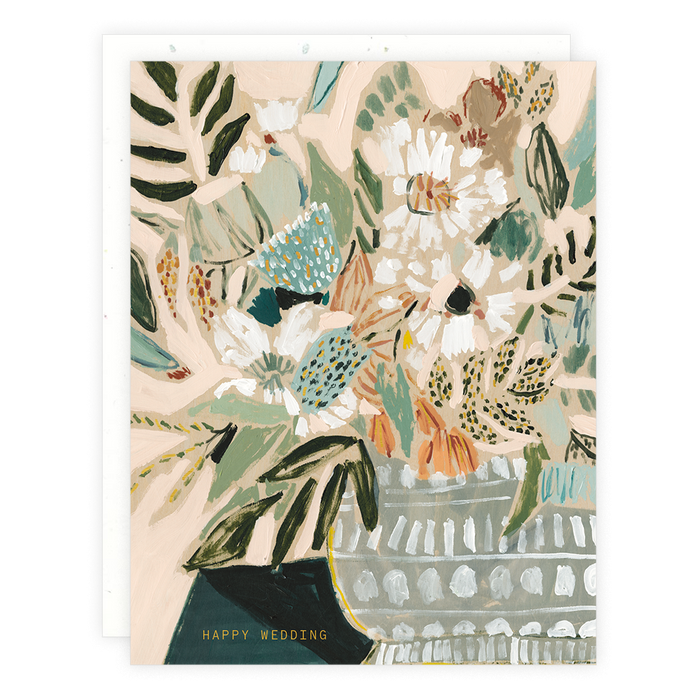 Soft Pink Floral Card