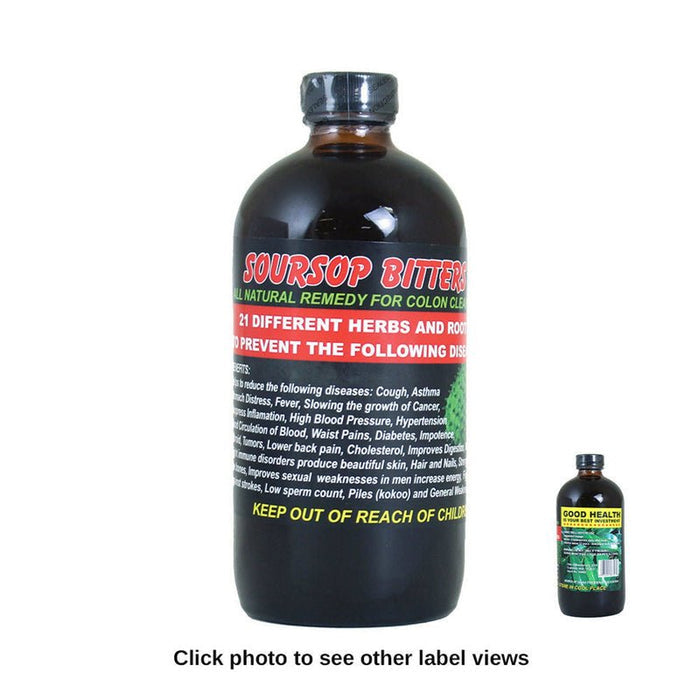 Soursop Bitters Liquid – 16 fl oz - Yado African & Caribbean Market