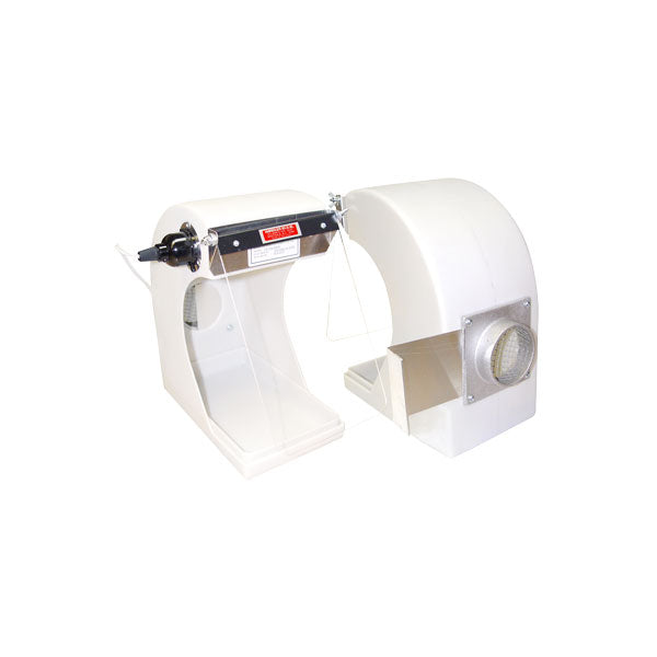 Splash Hood Resin With Shield and Light - Handler Mfg Co