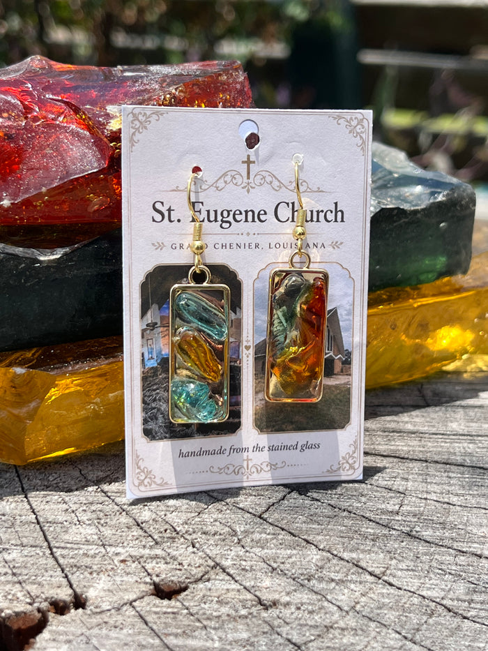 St. Eugene Church Stained Glass Rings