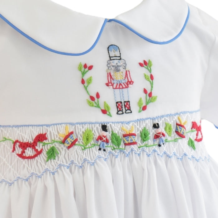 Sugarplum Handsmocked Boy Bubble