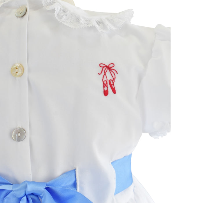 Sugarplum Handsmocked Girl Dress