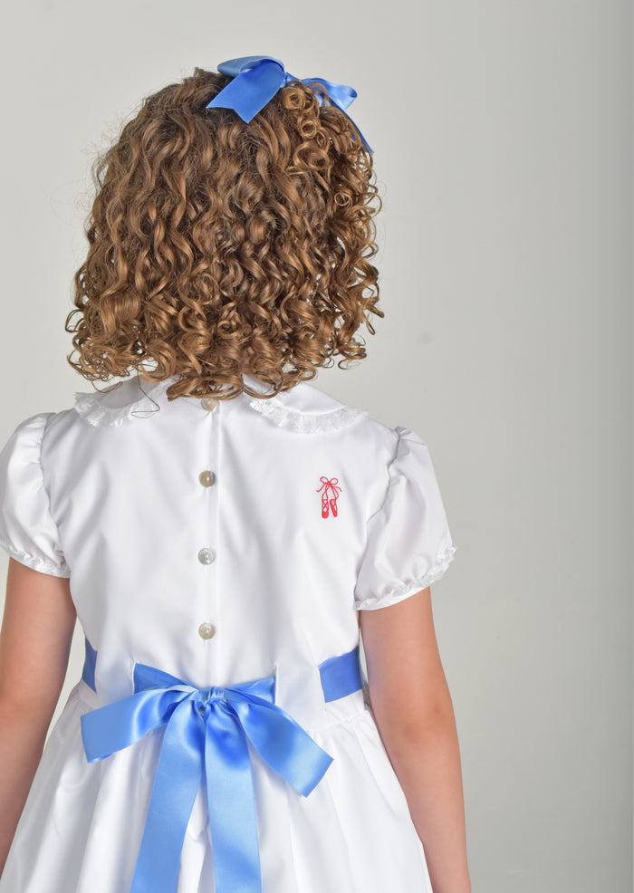 Sugarplum Handsmocked Girl Dress