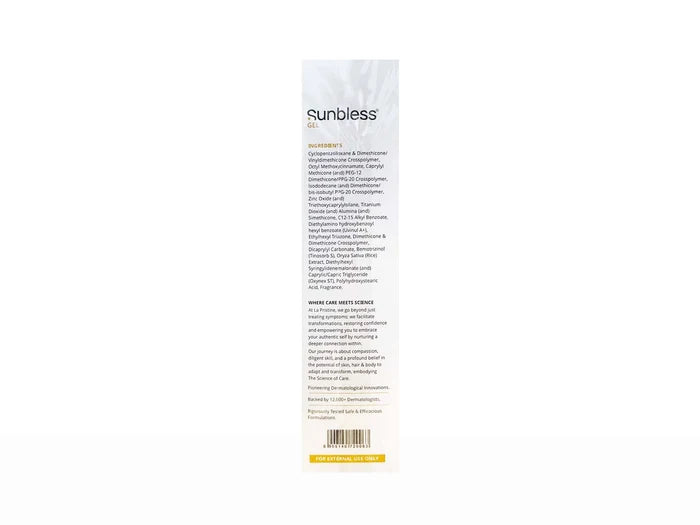 Sunbless Anti Pollution Sunscreen Gel SPF 50+, 60gm