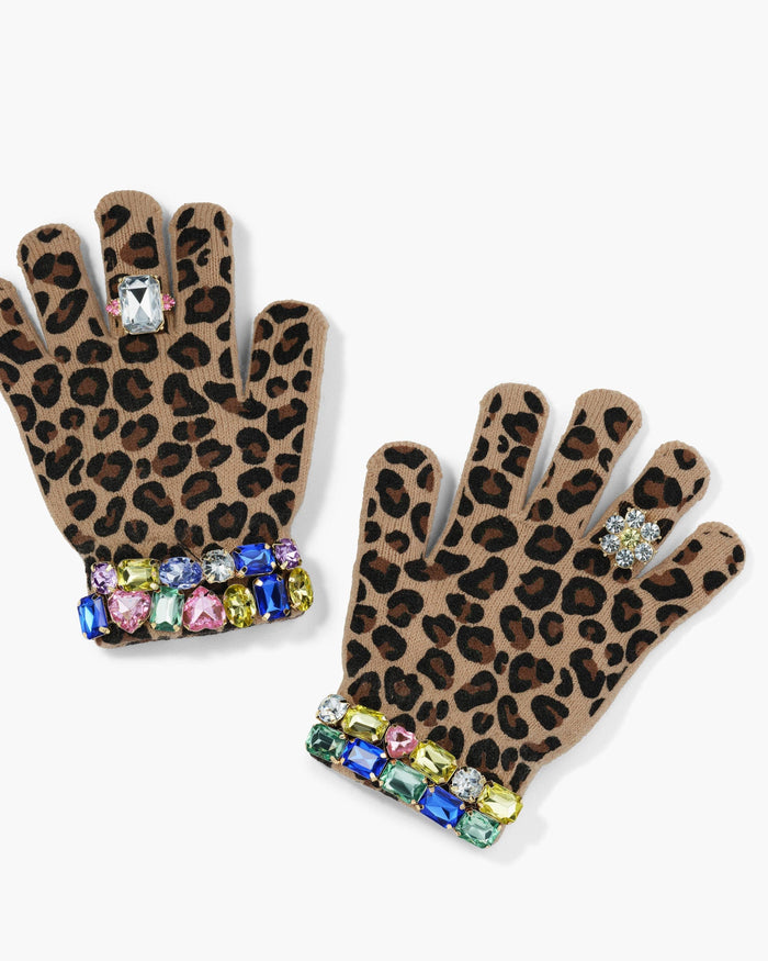 Super Smalls Leopard Gem Gloves