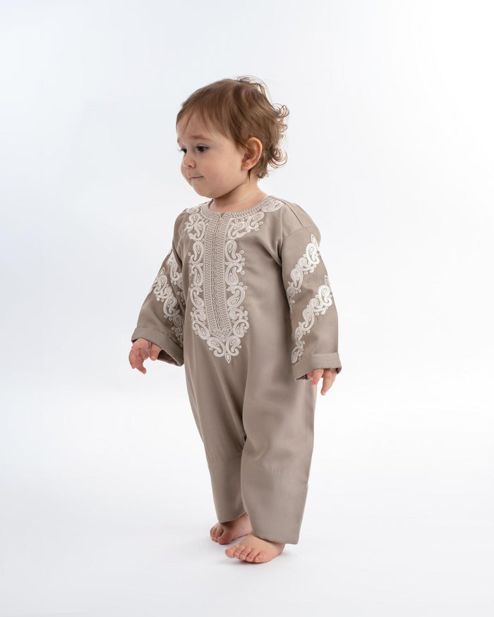 Talia Jalabiya Romper for Babies