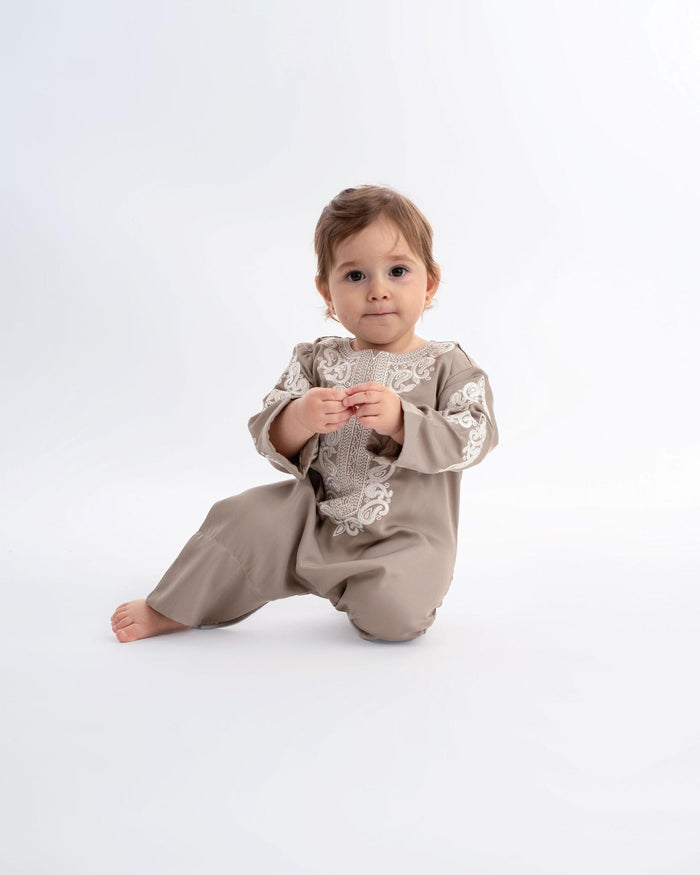 Talia Jalabiya Romper for Babies
