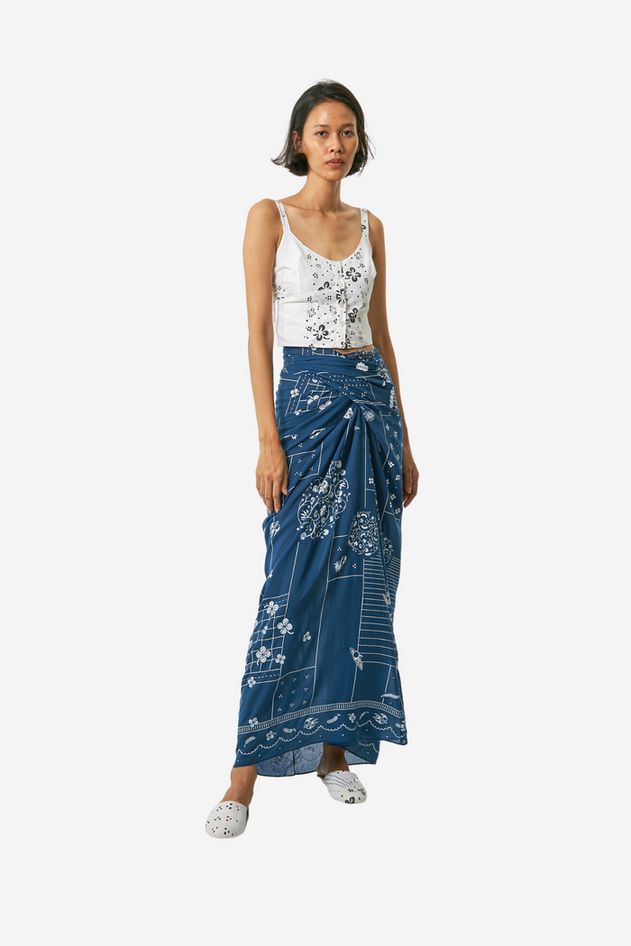"Tambal" - Wrap Skirt