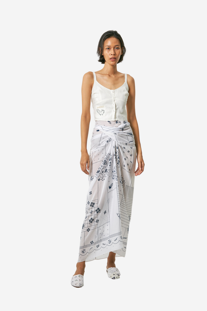 "Tambal" - Wrap Skirt