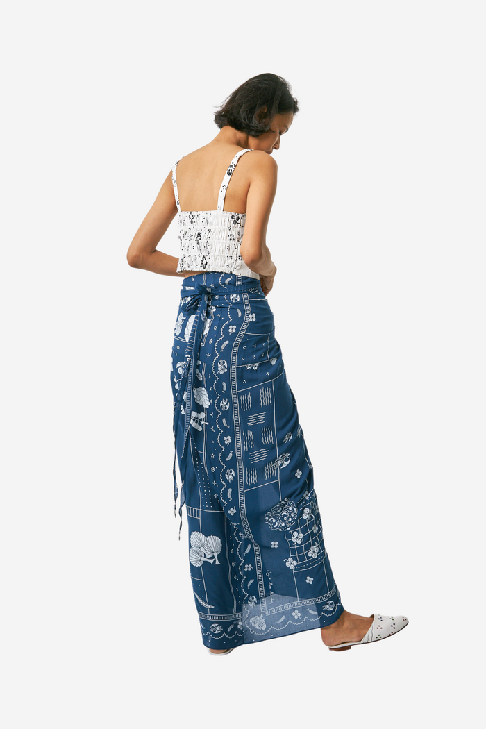 "Tambal" - Wrap Skirt