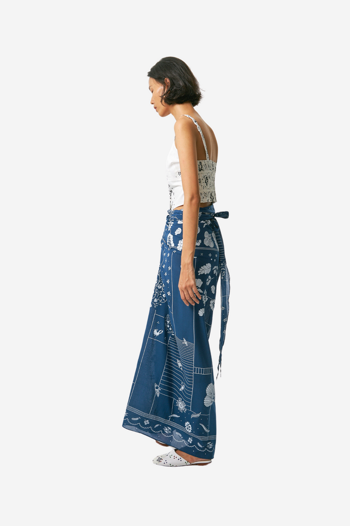"Tambal" - Wrap Skirt