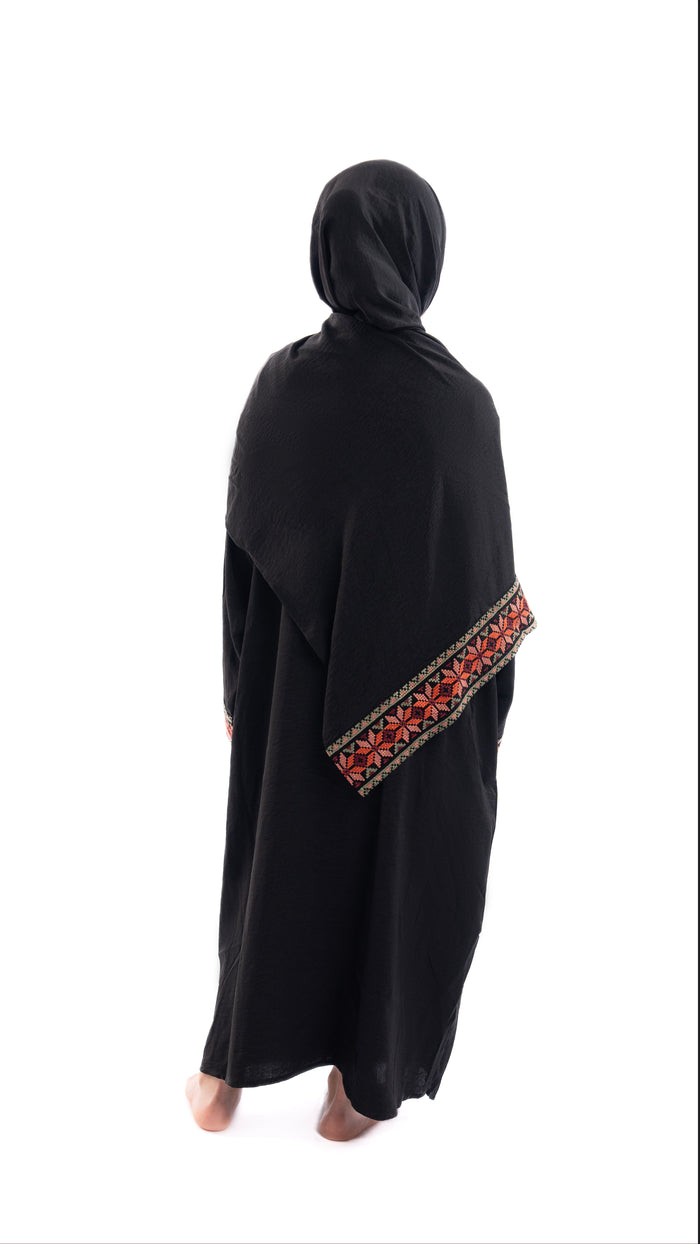 Tatreez Prayer Abaya-Kids