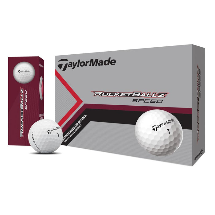 TaylorMade TM25 Rocketballz Speed Golf Balls - Dozen