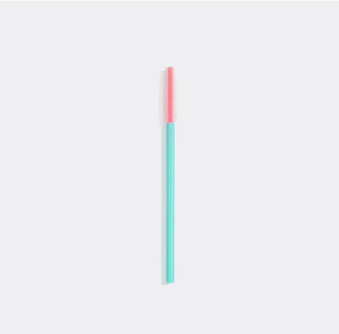 Teal / Pink - Silicone Mascara Wands / 50 pcs