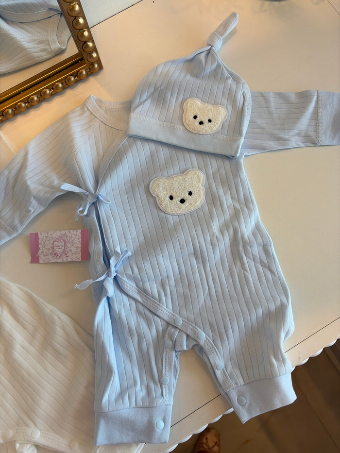 Teddy Bear Romper Set