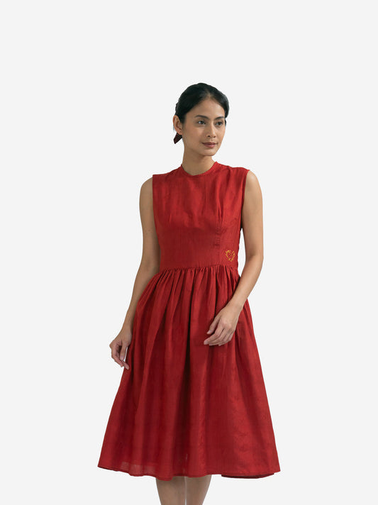 "Tenun Ayam" - Gadis Dress