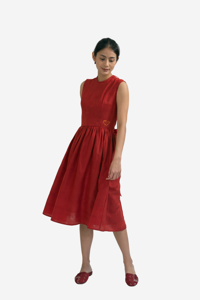 "Tenun Ayam" - Gadis Dress