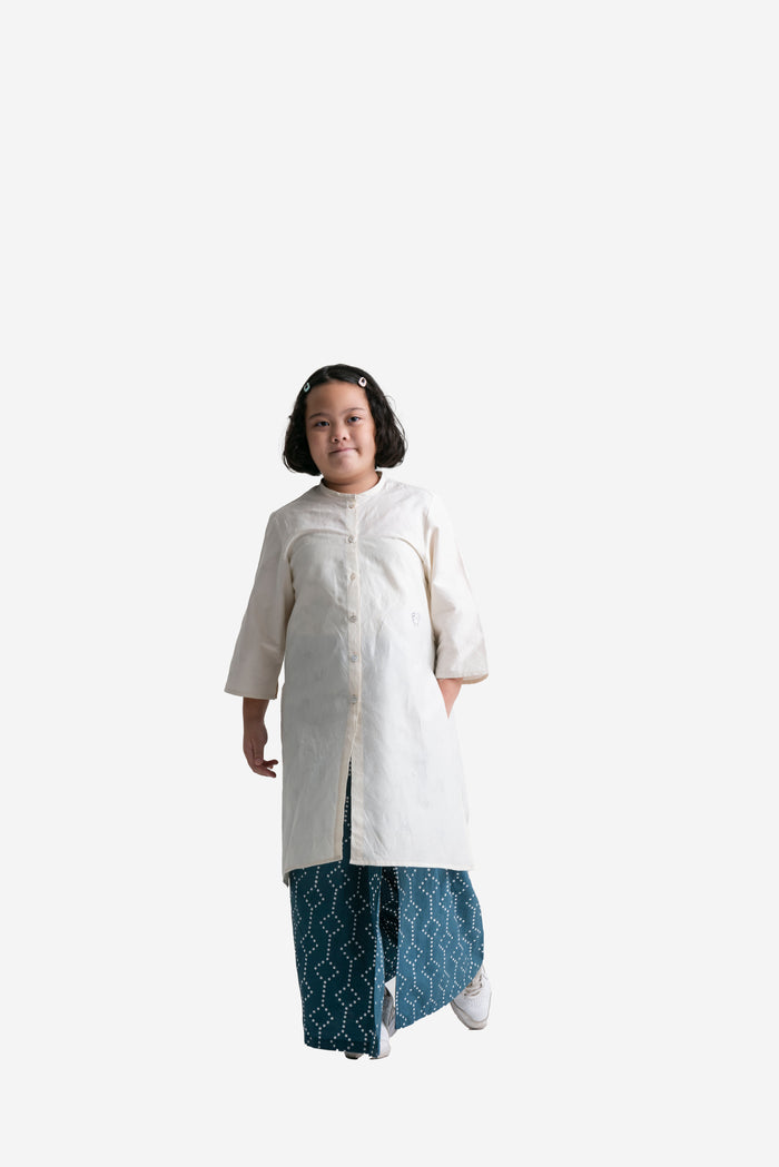 "Tenun Ayam" - Kids Baju Panjang