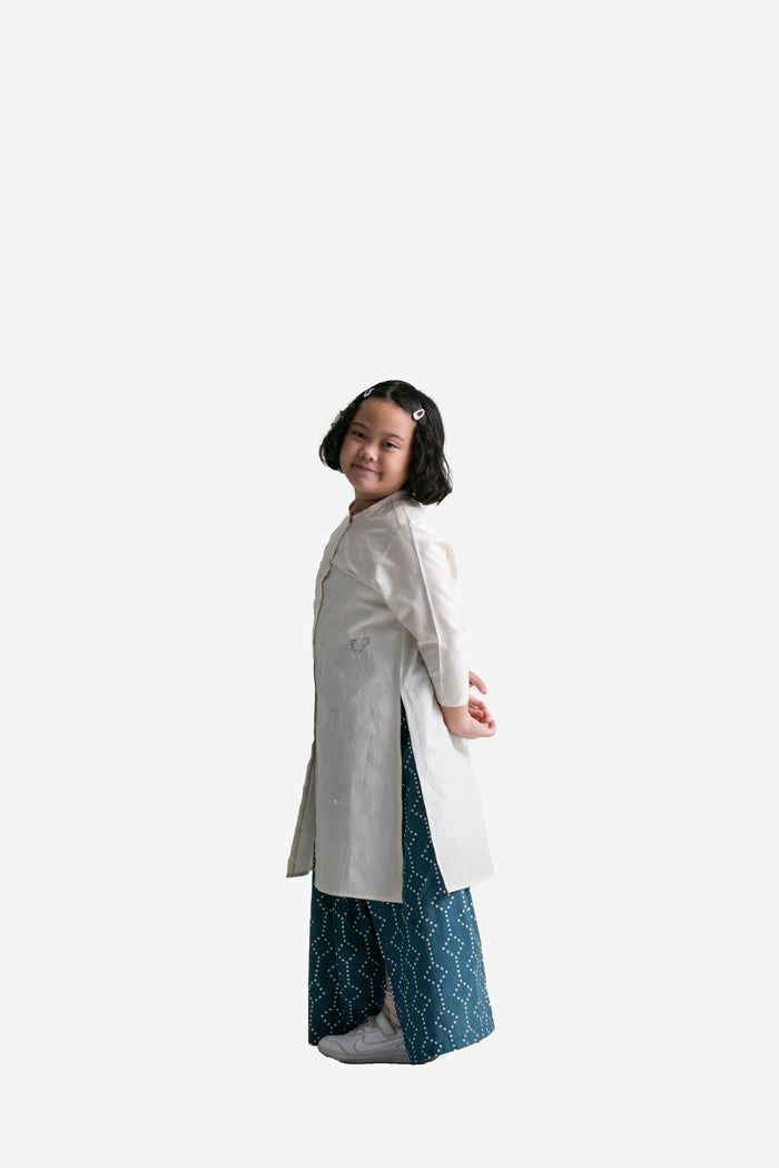 "Tenun Ayam" - Kids Baju Panjang