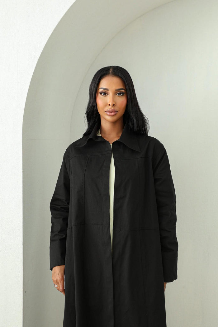 The Abaya Jacket-Black