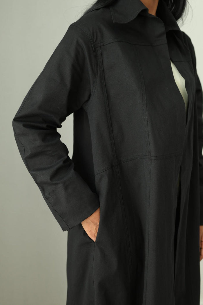 The Abaya Jacket-Black