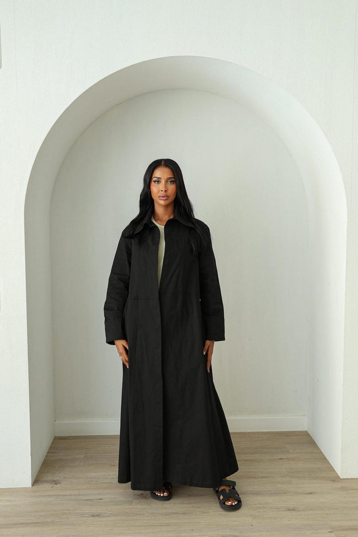 The Abaya Jacket-Black