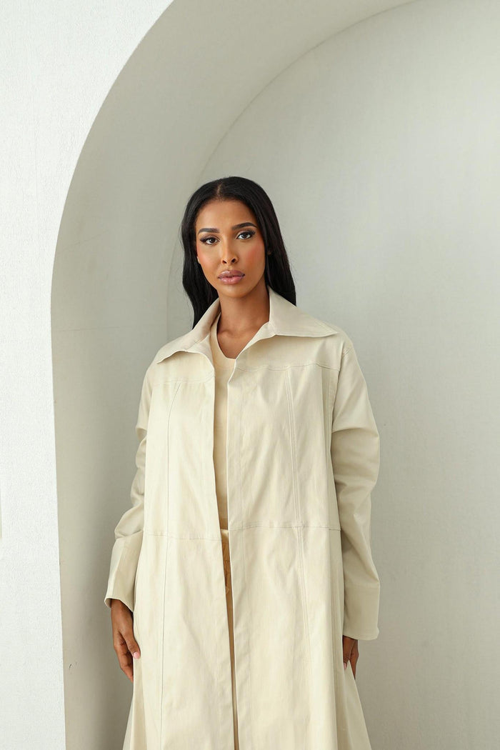 The Abaya Jacket-Off White