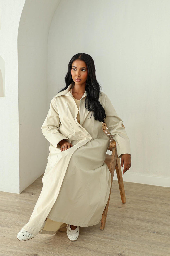 The Abaya Jacket-Off White