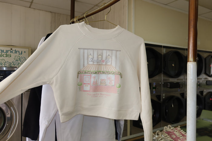 The Dolled Up Dream Cropped Crewneck