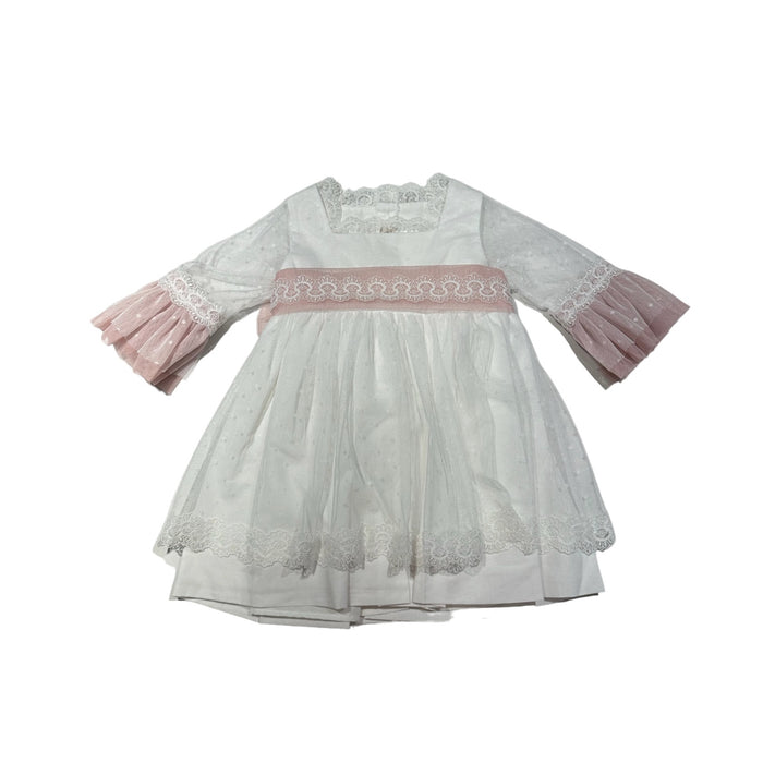 Therese Girl Dusty Pink Tulle Dress