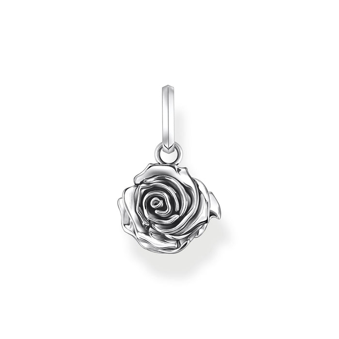 THOMAS SABO Midnight Rose Pendant Small
