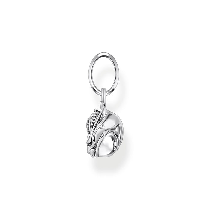 THOMAS SABO Midnight Rose Pendant Small