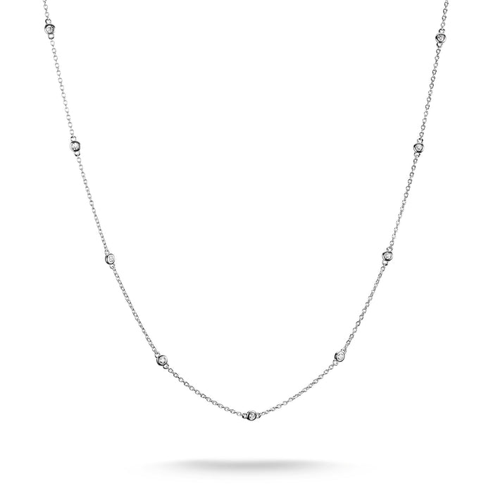 THOMAS SABO Necklace with White Zirconia Stones