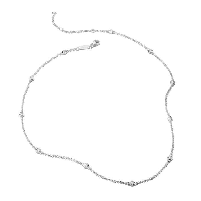 THOMAS SABO Necklace with White Zirconia Stones