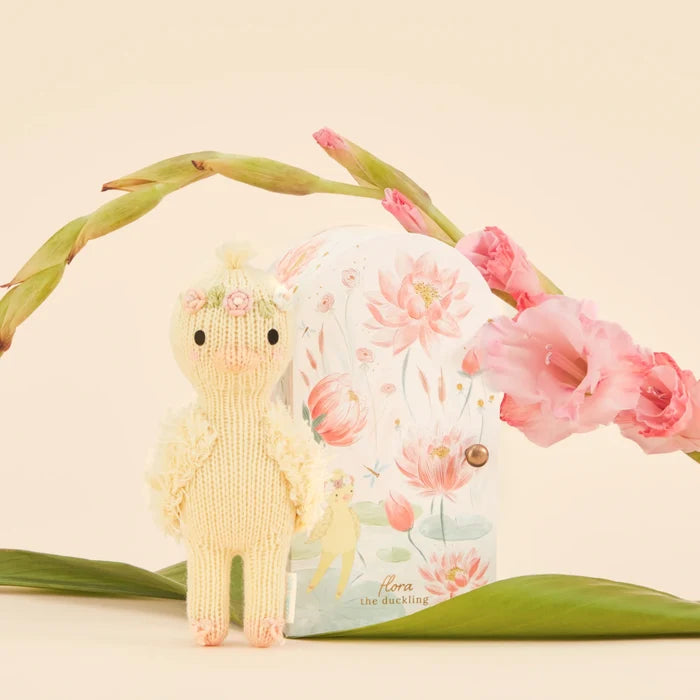 Tiny Flora the Duckling (Mauve)