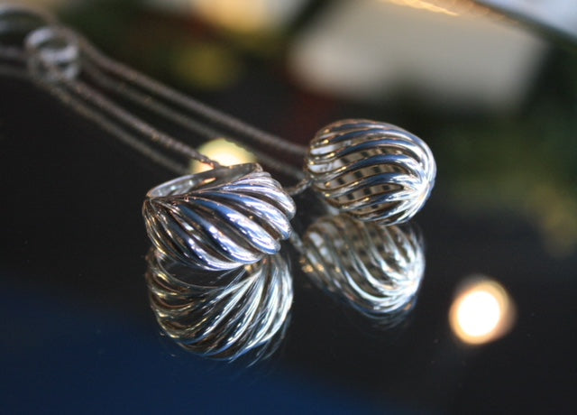 Torsade Ring in Silver Sterling