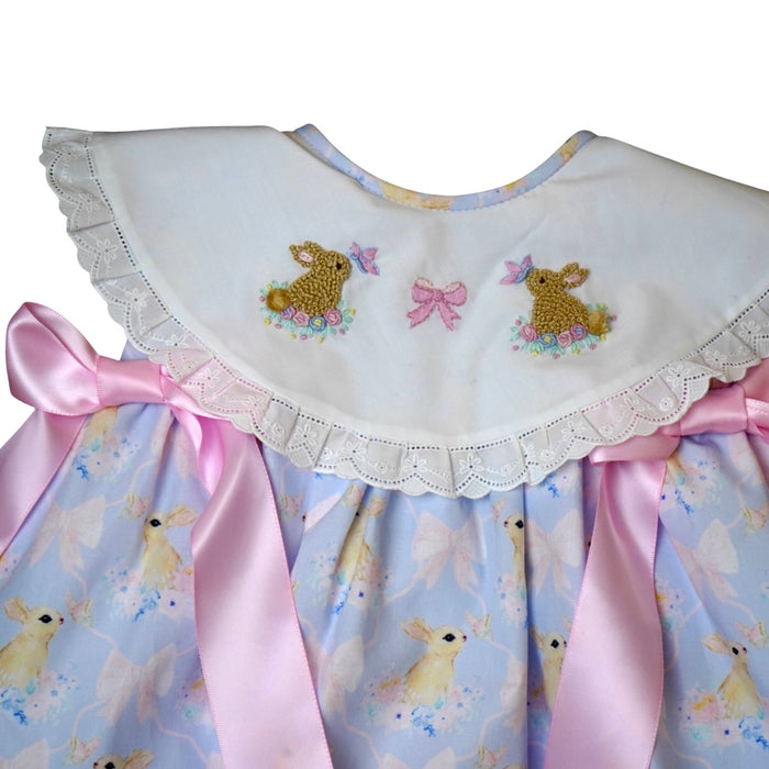 Trellis Bunnies French Knot Dress