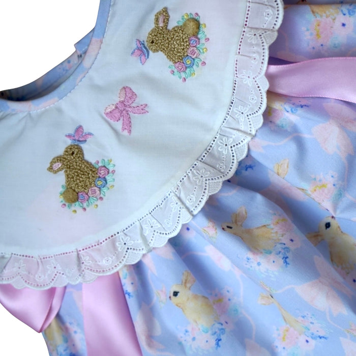 Trellis Bunnies French Knot Dress