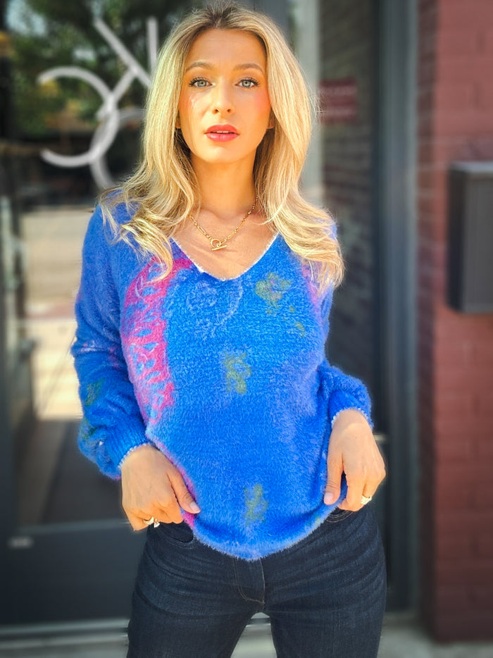 Tribal Double Vision Sweater