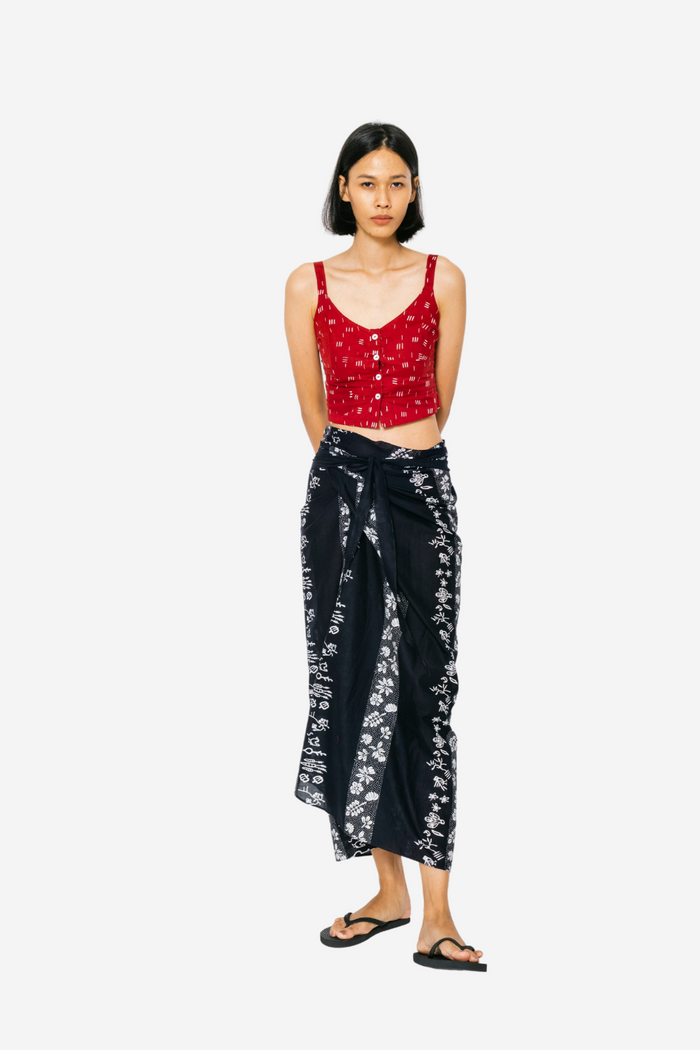 "Tumbuh" Jeda - Wrap Skirt