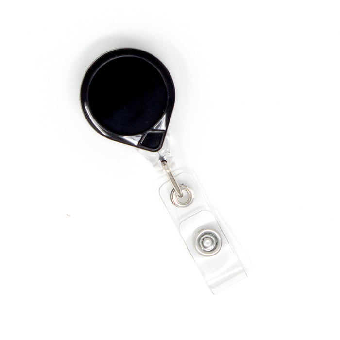 Twist-Free Mini-Bak Badge Reel with Belt Clip, Qty = 25