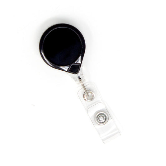 Twist-Free Mini-Bak Badge Reel with Belt Clip, Qty = 25