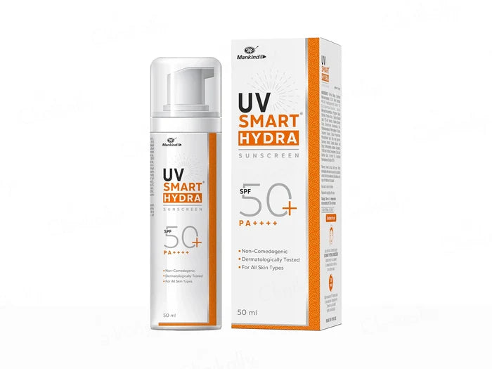 UV Smart Hydra Sunscreen SPF 50 PA++++, 50ml