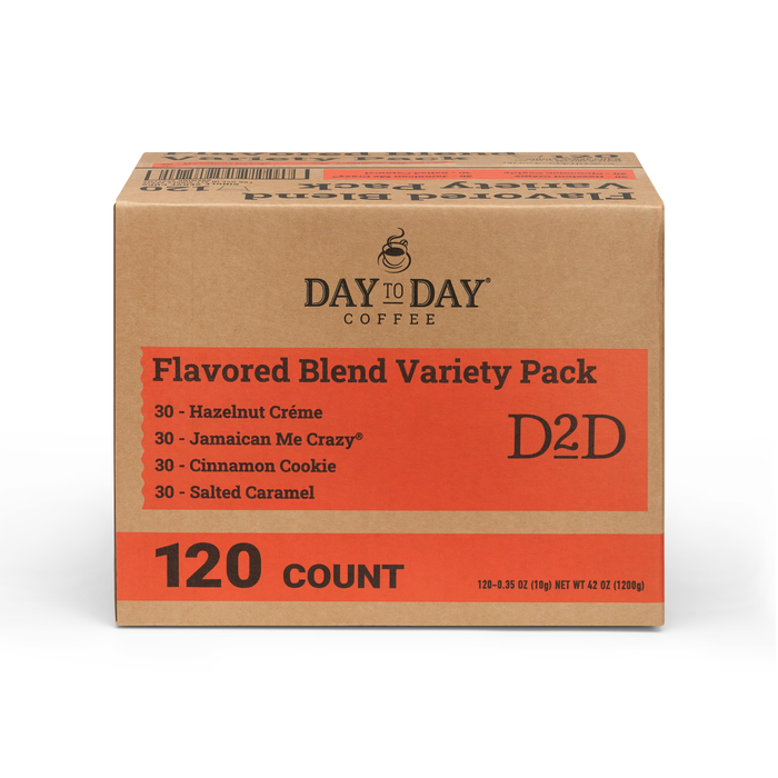 Variety Pack Light Roast Flavored Single Serve Coffee Pods