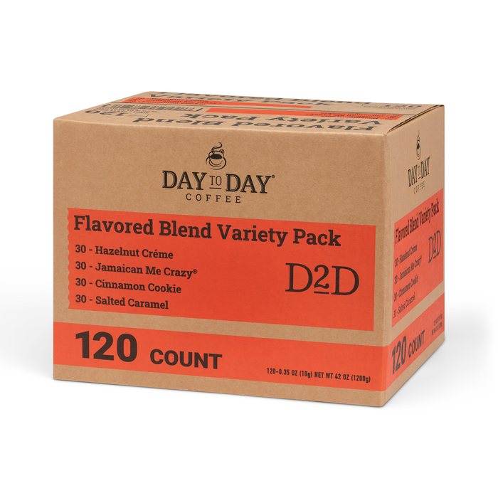 Variety Pack Light Roast Flavored Single Serve Coffee Pods