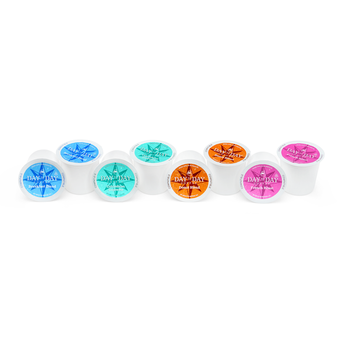 Variety Pack Regular Single Serve Coffee Pods
