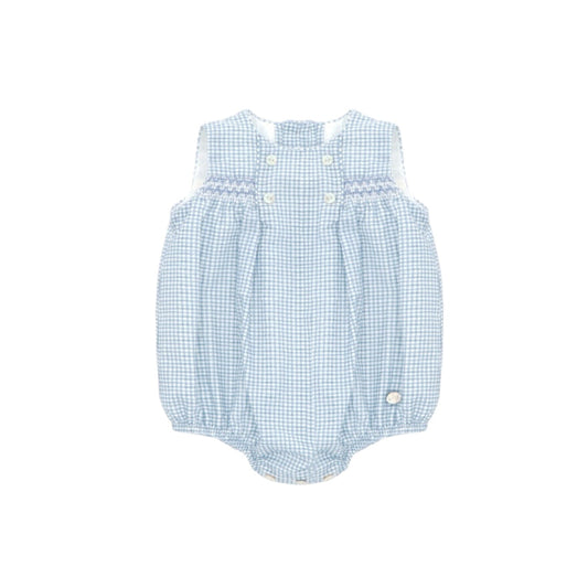 Verona Smocked Boy Romper