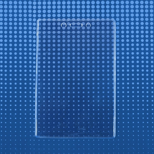 Vertical Large Event Badge Holder with Slot & Chain Holes - 306-46, Qty = 100